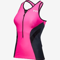 Изображение товара Женская майка для триатлона TYR Competitor Tri Tank S розовая