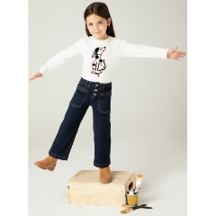 Изображение товара Джинсы MAYORAL для девочки 4547/80 тёмно-синие размер 104