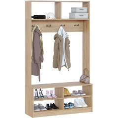 Изображение товара Прихожая МЕБ-ФФ ВШ-9 Дуб сонома минимализм и функциональность