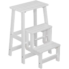 Изображение товара Табурет-стремянка МЕБЕЛИК снег