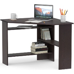 Изображение товара Стол компьютерный МЕБЕЛЬНАЯ ФАБРИКА “СОКОЛ” КСТ-02 Венге