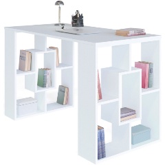 Изображение товара Стол письменный МЕБЕЛЬНАЯ ФАБРИКА “СОКОЛ” СПм-15 Белый