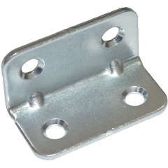 Изображение товара Мебельный оцинкованный уголок РемоКолор 22x22x40 мм 71-0-024