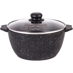 Изображение товара Кастрюля Мечта "Гранит black" 4л (44802)