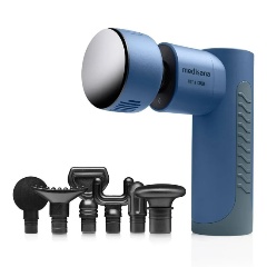 Изображение товара Массажер Medisana MG 600 с функциями Hot Cold и 7 насадками для глубокого массажа