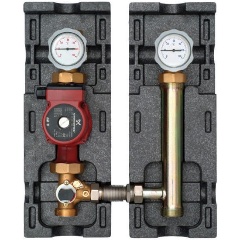 Изображение товара Насосная группа Meibes V-MK DN25(1") с насосом Wilo Stratos Para 25/1-7, контур со смесителем, подача слева