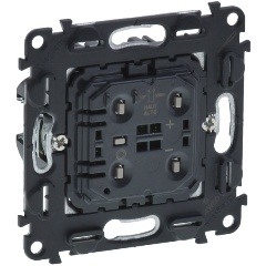 Изображение товара Механизм светорегулятора (диммера) Legrand Valena Life/Allure кнопочный универсальный 400Вт, без нейтрали, 752062