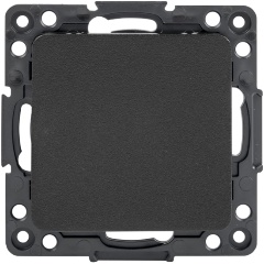 Изображение товара Механизм переключателя EKF проходного 1-кл. Стокгольм 10А винт. клеммы черн. PROxima, EZV10-025-20