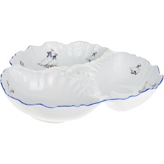 Изображение товара Менажница Bernadotte Гуси из фарфора для сервировки и подарка