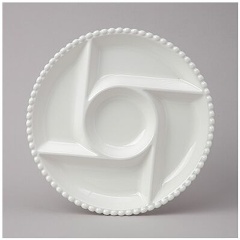 Изображение товара Менажница LEFARD "pearl" 6 секций круглая 26,5х3 см (761-096)