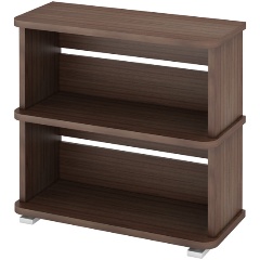 Изображение товара Стеллаж МЭРДЭС СБ-25/2 Ш Шамони-Ч 2 этажный ДОМИНО