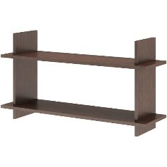 Изображение товара Полка навесная МЭРДЭС Пл2 В венге Cross