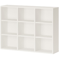 Изображение товара Стеллаж МЭРДЭС СУ(ш3в1) БЕ белый ДОМИНО — угловой, прочный и стильный