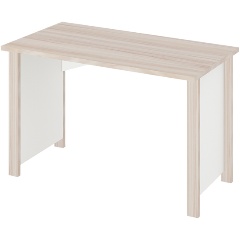 Изображение товара Компьютерный стол МЭРДЭС СТД-115 Белый Карамель 115x64x75.5 см