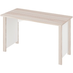 Изображение товара Стол компьютерный МЭРДЭС СТД-130 КБЕ Карамель/Белый