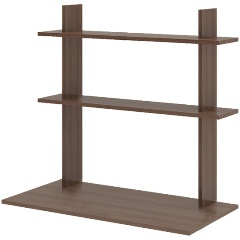 Изображение товара Подвесной столик МЭРДЭС СтТ2 Ш шамони-Ч Cross 90 см белый современный дизайн