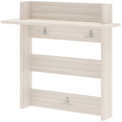 Изображение товара Вешалка МЭРДЭС ВЕШ1 К карамель Cross настенная из ДСП 750х250х715 мм