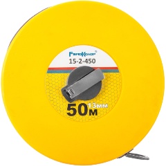 Изображение товара Мерная лента РЕМОКОЛОР фибергласовая 50 м / 13 мм /шт,/ 15-2-450