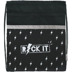 Изображение товара Мешок для обуви Schoolformat ROCK IT 42х34 с карманом