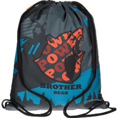 Изображение товара Мешок для обуви Комус Класс Brother bear, 330х420 мм, МО-20