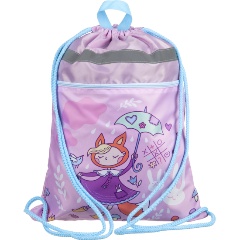 Изображение товара Мешок для обуви Комус Класс Лисичка, 1ручка, карман, светоотр, 36х47