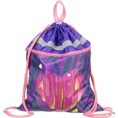 Изображение товара Мешок для обуви Комус Класс Lovely , 1ручка,карман,светоотр,36х47