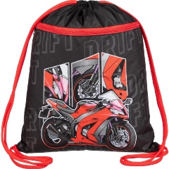 Изображение товара Мешок для обуви Комус Класс Urban Moto 360х470 мм с карманом МО-26-2