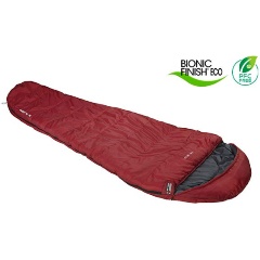 Изображение товара Теплый треккинговый спальный мешок High Peak TR 350 с капюшоном и водоотталкивающим покрытием