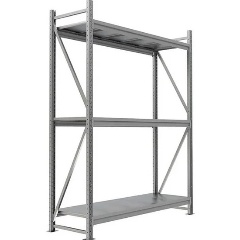 Изображение товара Стеллаж металлический IRONMEBEL Optimus Pro h-2000 Zn, 3 яруса 1800х600