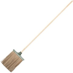 Изображение товара Метла синтетическая плоская 25х22см, с черенком 120см, еврорезьба, №3, ЛАЙМА EXPERT, 600385