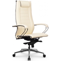 Изображение товара Кресло руководителя МЕТТА Samurai Lux-21 Infinity Easy Clean, Молочный
