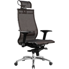 Изображение товара Кресло руководителя МЕТТА Samurai TV-3.05 (Коричневый)