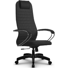 Изображение товара Кресло руководителя МЕТТА SU-B-10/подл.131/осн.001 (Темно-серый/Темно-серый)