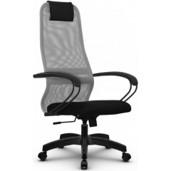 Изображение товара Кресло руководителя МЕТТА SU-B-8/подл.130/осн.001 (Светло-серый)