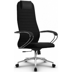 Изображение товара Кресло руководителя МЕТТА SU-BK131-10, Черный (Основание Ch3)