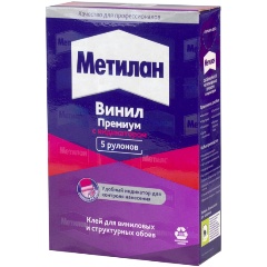 Изображение товара Клей METYLAN (HENKEL) для виниловых обоев с индикатором 150 г