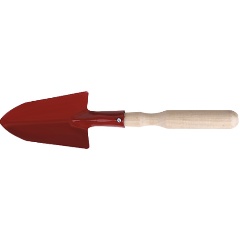 Изображение товара Совок посадочный 340х75 мм с деревянной ручкой широкий 76801