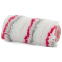 Изображение товара Мини-валик сменный для среднегладких поверхностей синтетический, 100 мм, ворс 12 мм, D 30 мм, D ручки 6 мм, полиамид, MTX, 80853