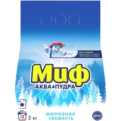 Изображение товара Стиральный порошок МИФ Морозная свежесть, 2 кг