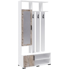 Изображение товара Прихожая МИКОН Бриз ЦС белый/дуб юкон