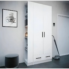 Изображение товара Набор мебели МИКОН Кевин (шкаф+торцевое завершение) белый