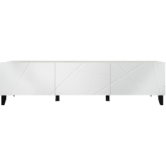 Изображение товара Тумба под ТВ МИКОН ТВМ-10 белый/белый снег