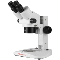 Изображение товара Стереоскопический микроскоп Микромед МС-3-ZOOM LED с подсветкой и высокой рабочей дистанцией