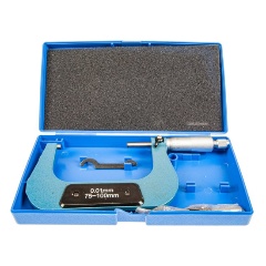 Изображение товара Микрометр ЭВРИКА 75-100мм, 0.01мм, в футляре