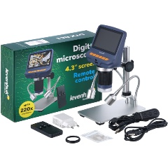 Изображение товара Микроскоп с дистанционным управлением Levenhuk DTX RC1