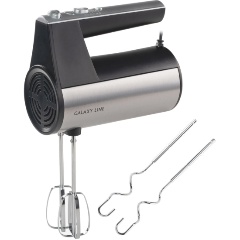 Изображение товара Миксер Galaxy LINE GL 2223 серый 400 Вт 5 скоростей турбо