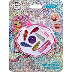 Изображение товара Набор косметики для девочек МИЛАЯ ЛЕДИ 70577A3-RUS-ML тени с блестками, помада