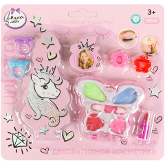 Изображение товара Набор косметики для девочек Милая Леди с тенями, помадой, заколками и кольцами