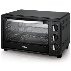 Изображение товара Мини-печь BBK OE2343M черный 23 л гриль и регулировка температуры