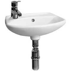 Изображение товара Мини-раковина JIKA LYRA 8152710001051(9), 40х30 см, 1 отв. смес. левая, белая